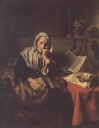 Nicolaes maes An old Woman asleep (mk33) Germany oil painting artist